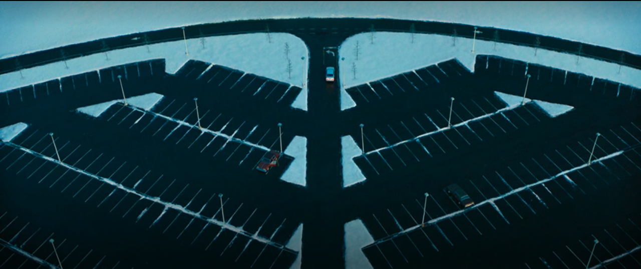 Severance S1Ep1 Severed Parking Lot