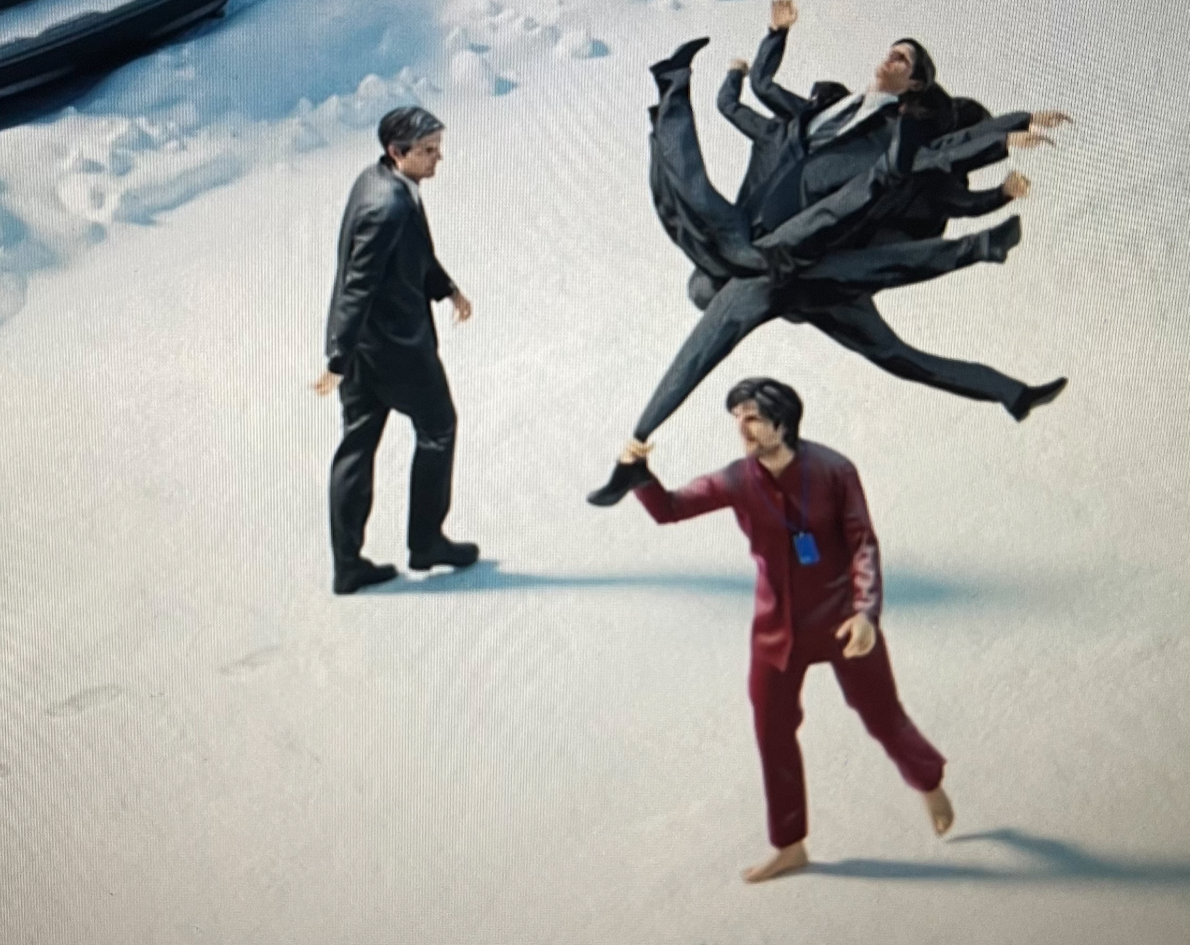 Severance- Pajama Mark wirh Cat O'Nine Tails Mark