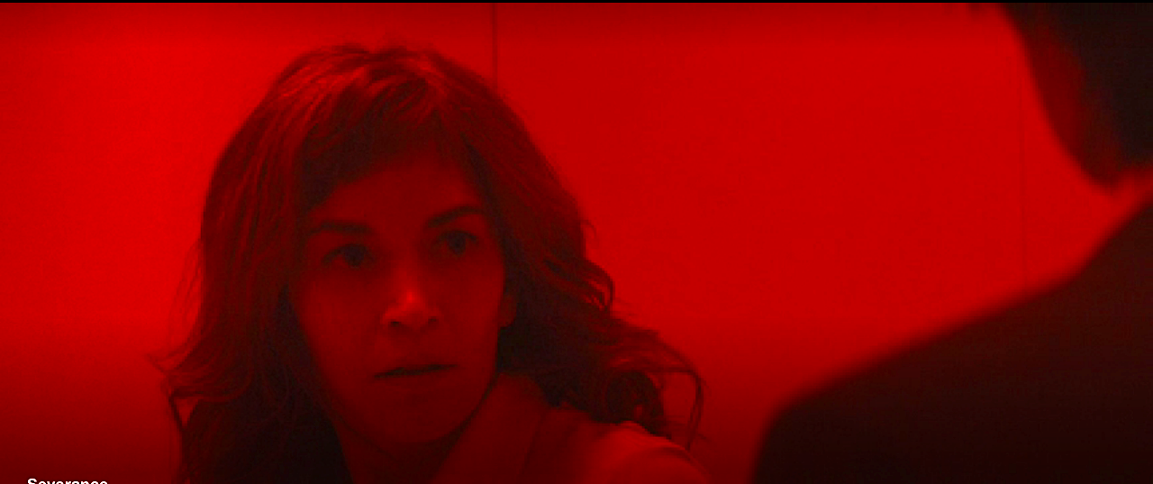 Severance S1Ep3 Helly Under Red Alert