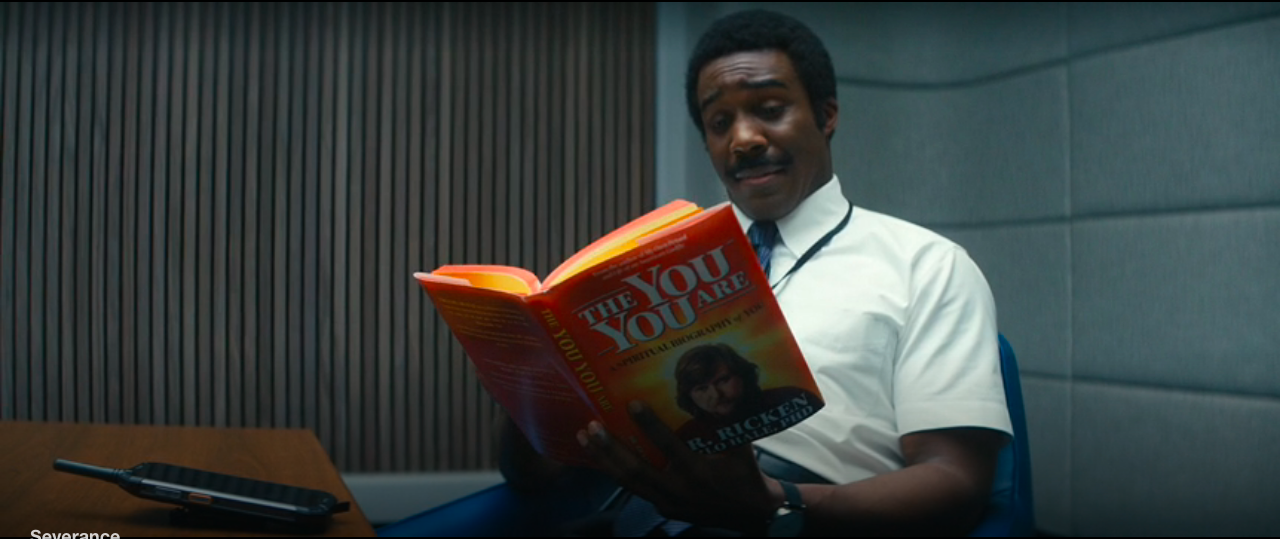 Severance S1Ep3 Milchick & Book