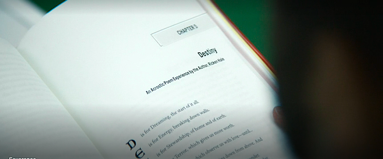 Severance S1Ep4 Destiny 1