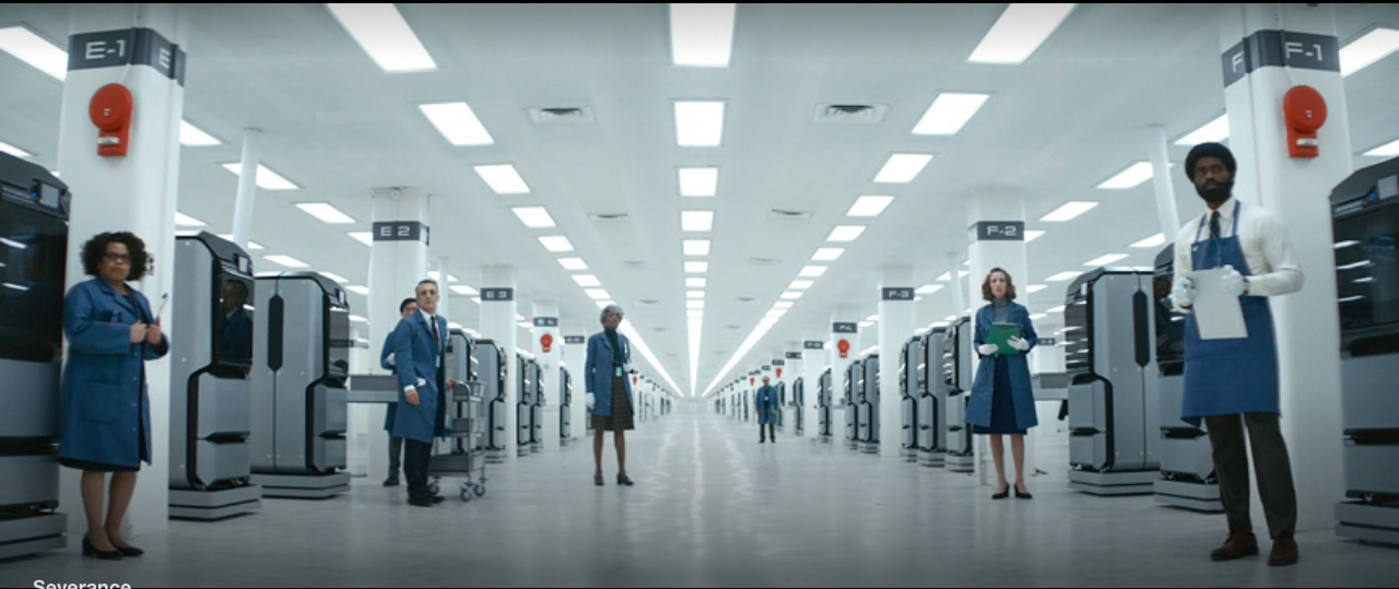 Severance S1Ep5 O&amp;D Backroom