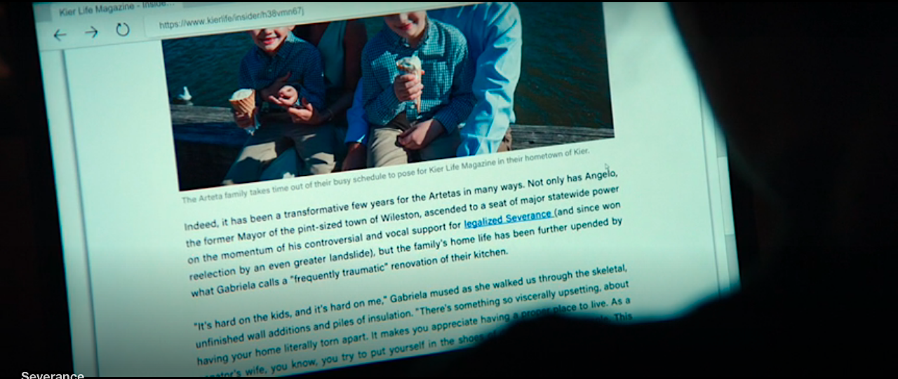 Severance S1Ep6 Arteta is Kier Life Mag