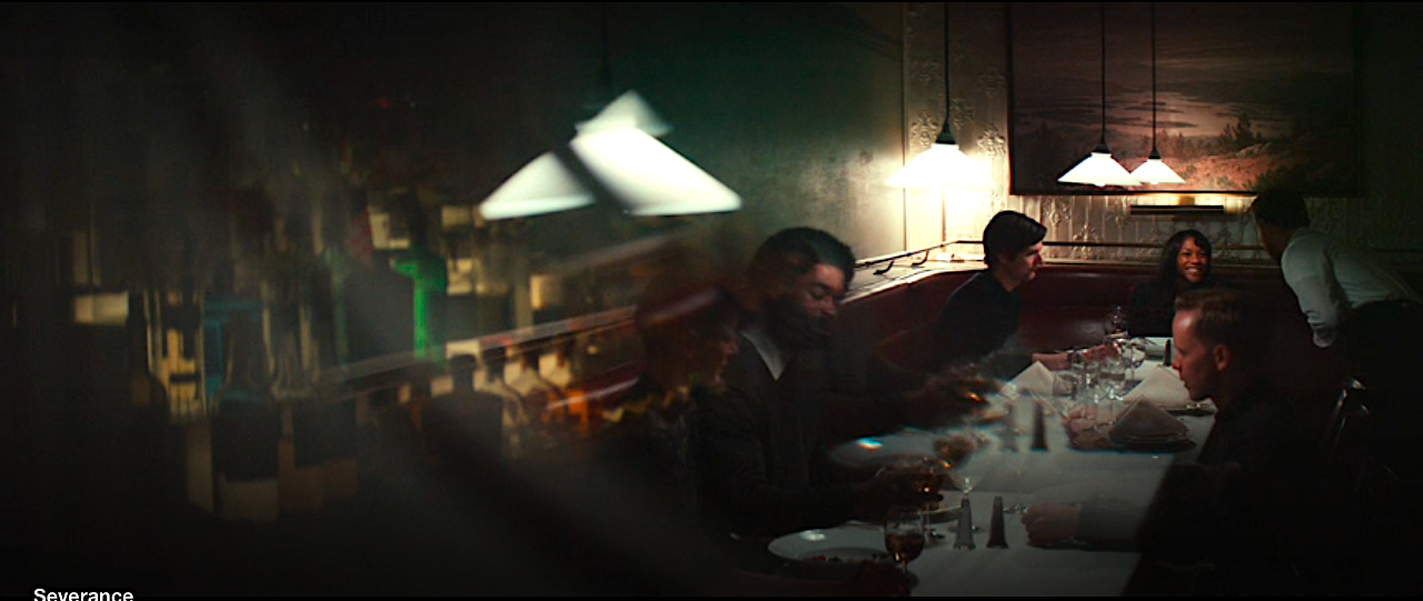 Severance S1Ep6 Mark & Alexa @ Dinner