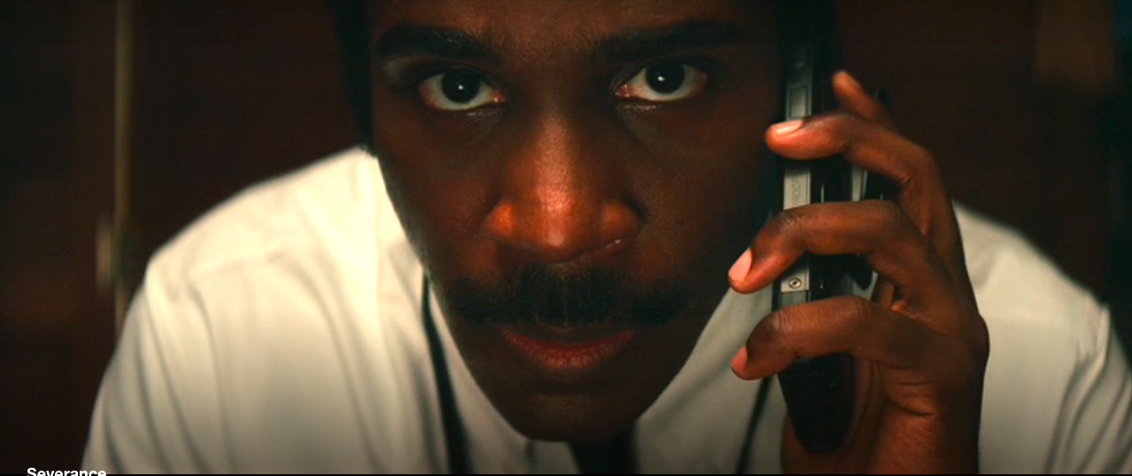 Severance S1Ep6 Milchick in Closet