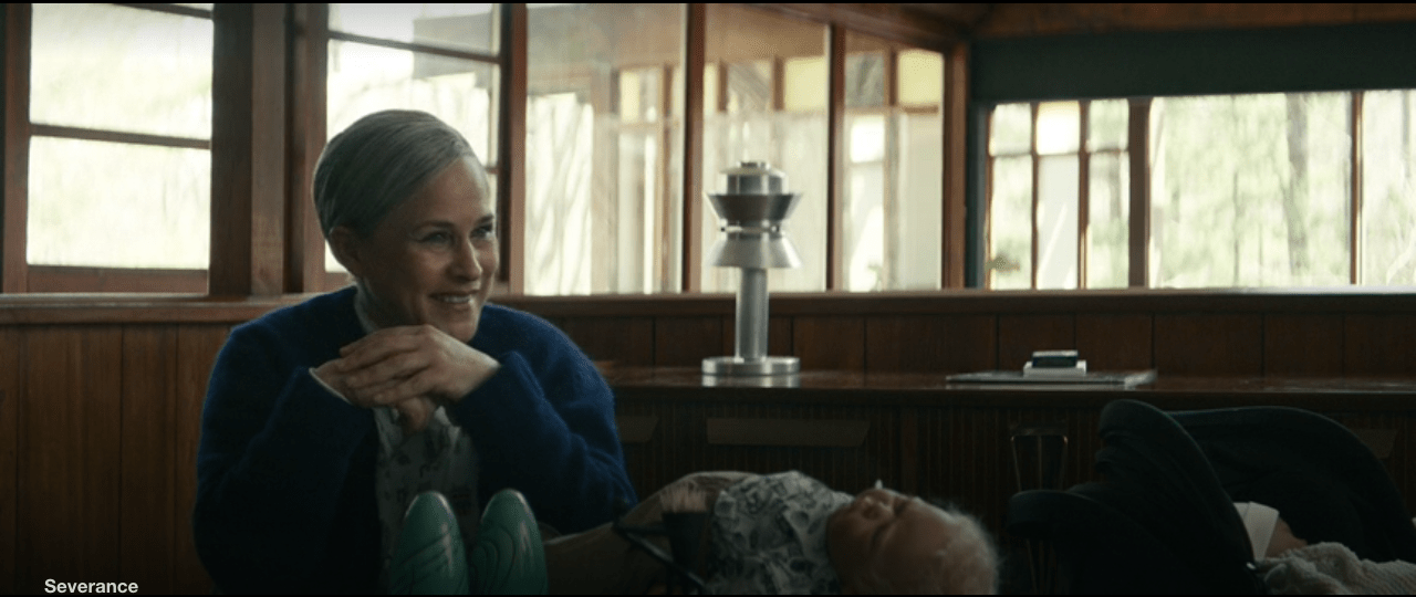 Severance S1Ep7 Selvig Visits Devon