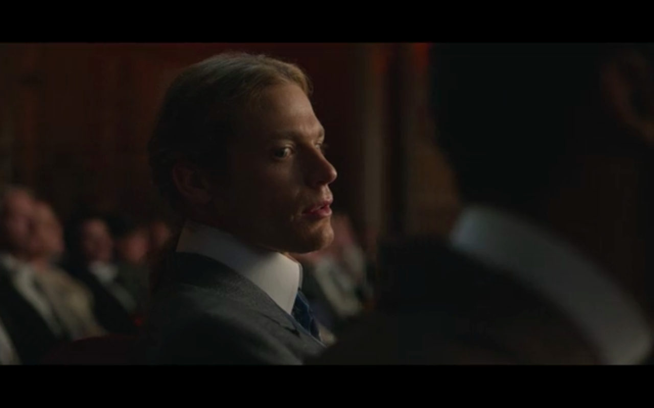 Interview with the Vampire S1Ep1 Lestat Stares at Louis' Neck