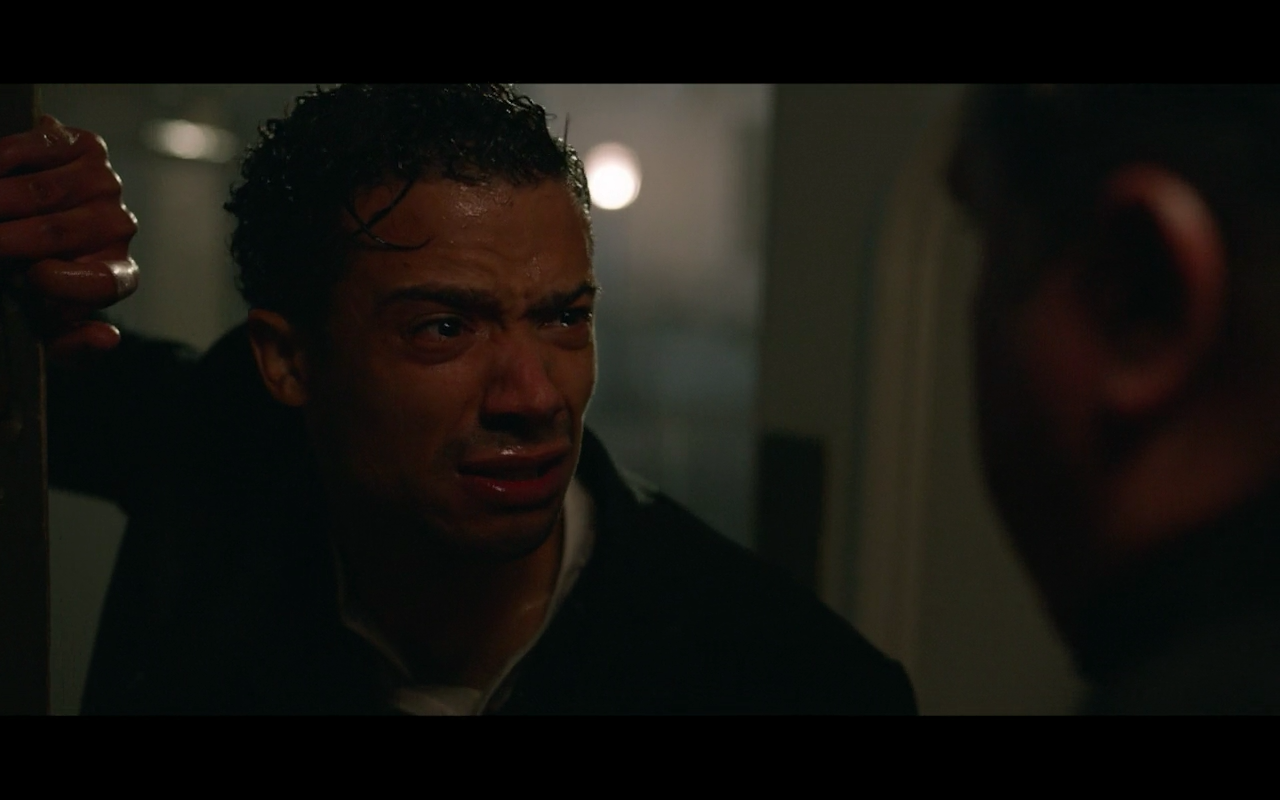 Interview with the Vampire S1Ep1 Louis at the Church Door