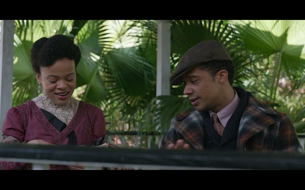 Interview with the Vampire S1Ep1 Louis &amp; Florence in Gazebo