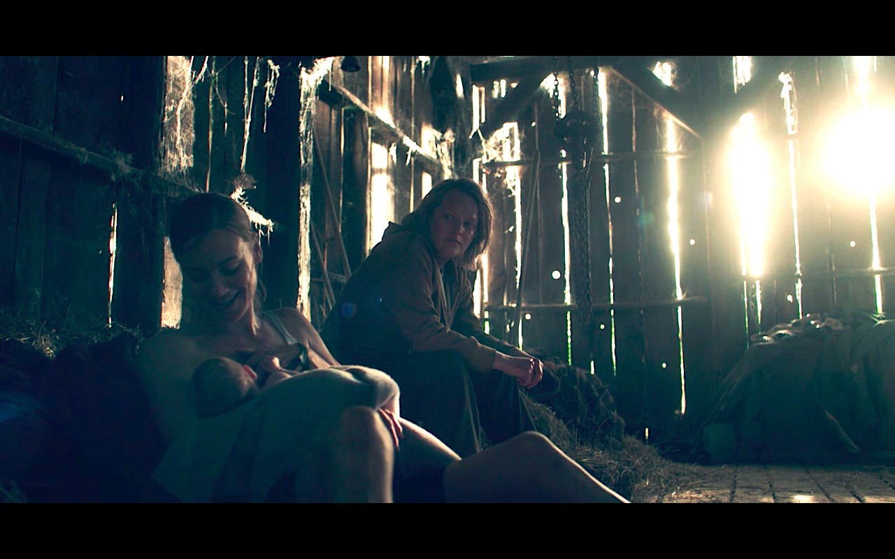 Handmaid's Tale S5Ep7 Serena Noah &amp; June on Hay